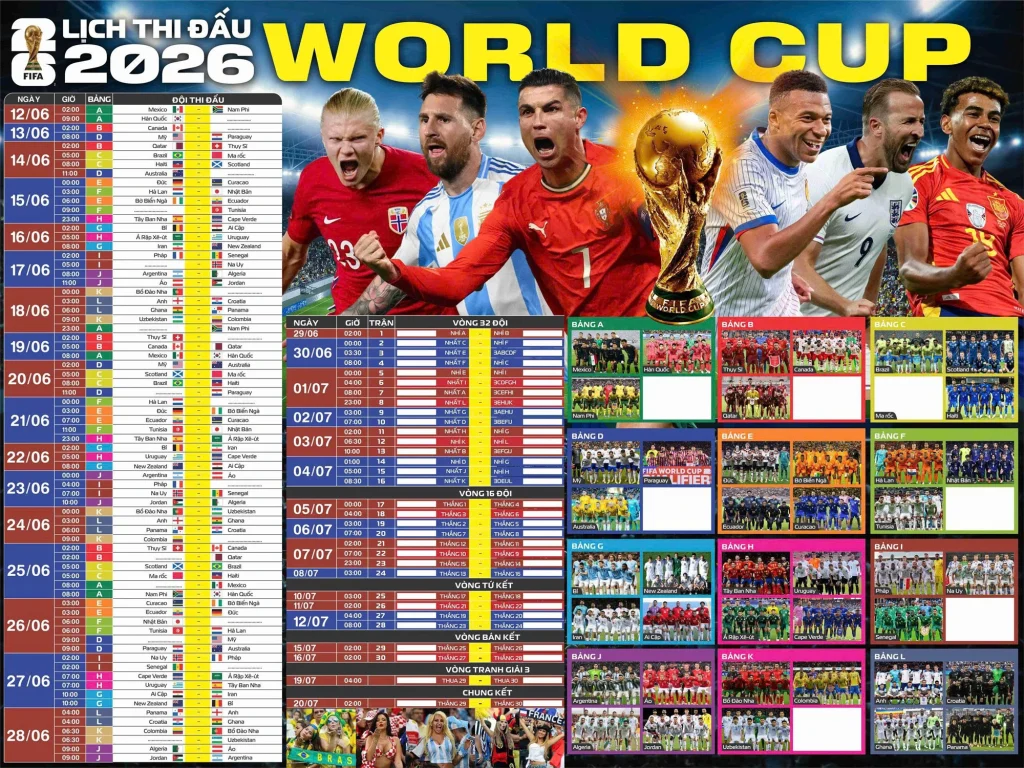 World Cup 2026 | Lịch thi đấu, Thể thức mới và Cơ hội vàng cho các đội tuyển | Thể thao OK9 8 World Cup 2026 | Lịch thi đấu, Thể thức mới và Cơ hội vàng cho các đội tuyển | Thể thao OK9